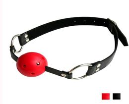 Slave Harness Silicone Ball Gag BDSM Bondage Fetish Mouth Restraints SM Sex Toy for Couples Erotic Sex Toys for Woman May23 Y11063698