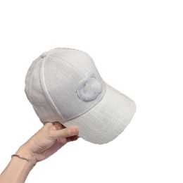 Designer baseball cap casquette letter brand adjustable fashion city walk street muticolor party hats casual simple.