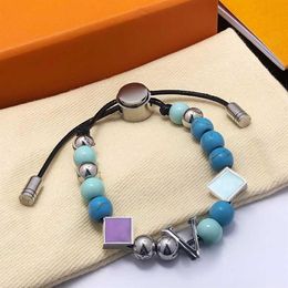 Fashion Bracelet Designer Link Charm Bracelets Length Adjustable Chain Design for Man Woman Unique Gift Jewelry10 Options250N