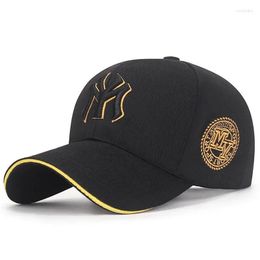 Ball Caps Embroidery Letter Baseball Caps For Men Women Ny La Hip Hop Style Sports Visors Snapback Sun Hats Drop Delivery Fashion Acce Dhekq