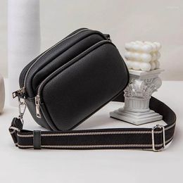 Shoulder Bags Crossbody Bag Genuine PU Leather Messenger Fashion Daily Use For Girl Women Wallet Cell Phone HandBag