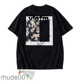 Sale Clothing Luxurys Fashion New Mens Tee Shirt and Women Loose Tees Tops Man Casual Street Graffiti Sweatshirtoff Men's T-shirts RV5H DQ52