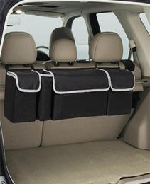 Car Trunk Organizer Backseat Storage Bag High Capacity Multiuse Oxford Cloth Car Seat Back Organizers Interior Accessories QC47281059199