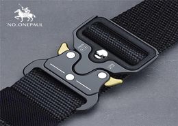 Genuine Tactical Belt Quick Release Alloy Belt Soft Real Nylon Sports Accessories buckle outdoor Battle sports 2202104129267