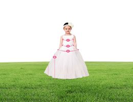 Lovely Black High Low Girls Pageant Gowns With Gold Sequins Tulle Ball Gown Flower Girl Dresses For Wedding Baby Birthday Party Dr6500888