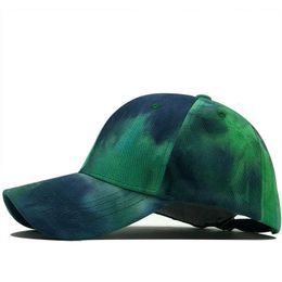 Cotton Men Tiedye baseball cap for women Graffiti hat bone caps gorras casual casquette men fishing hats 231228