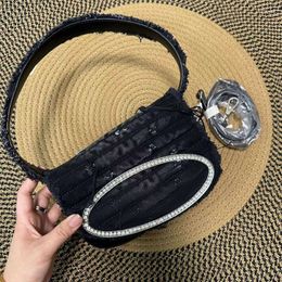 Shoulder Bags Mini Classic Women Bag Designer Ladies Party Crossbody Denim Fashion Tassel Handbag