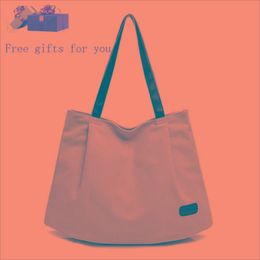 Bags Cheap Women's Bag with Free Shipping Canvas Shoulder Bag Travel Handbags Large Shopping Tote Top Zipper