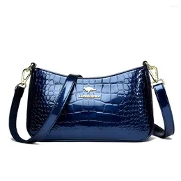 Evening Bags Fashion Patent Leather Shoulder Vintage High Quality Women Purses And Handbags Elegant Female Croosbody Messenger Bag