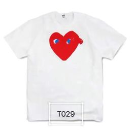 play tshirt Mens Designer T-shirt Casual Cotton Embroidery Short Sleeve Summer T-shirt Asian Sizes red heart shirt High Quanlity Tshirts Embroidery High Quality 7A5Q