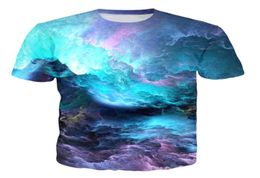 3D Print Space Nebula Galaxy Men Short Sleeve T Shirt Fashion Casual Clothing Hip Hop Camisetas Mens Tops Streetwear Tee Shirt Hom8416506