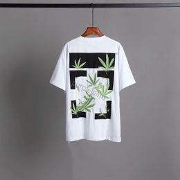 2023 New Fashion Luxurys Offes Clothing Mens tee shirt Casual Street graffiti Shirt Sweatshirtoff Men's T-shirts Offs White