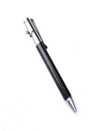 Carbon Fiber Bolt Action Tactical Pen Selfdefense Pocket Pen Glass Breaker Outdoor Survival EDC4515401