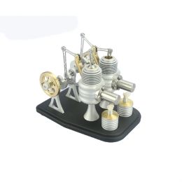 Tarot-Rc ST002-02 Two-Cylinder Small Alcohol-Type Stirling Engine / All-Metal Precision Model Fashion Gifts/Private Collections