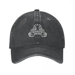 Ball Caps Metal Spiral Tribe Logo Cap Cowboy Hat Kids In The For Men Women's