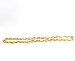 Men039s Solid 14 K Yellow Fine Gold GF Sun Character Necklace Rings LINK Chain 24quot 10mm Birthday Valentine Gift valuable1448367