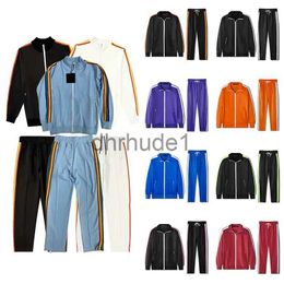 Mens Tracksuits Fashion Tracksuit Sweatpants Womens Casual 2 Piece Sets Classic Print Jackets Suits Men Sport Jogging Palm Pants Sweatsuits BAL2 L8B1 L8B1