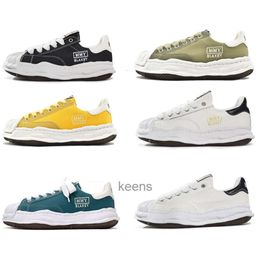 Designer Maison Mihara Yasuhiro casual sneakers couple Fashion sneakers Solid color simple running shoes Retro round head dress shoes go with everything