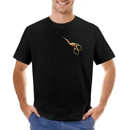 Men's Polos Stork Embroidery Scissors - Snip It Real Good T-Shirt Aesthetic Clothing