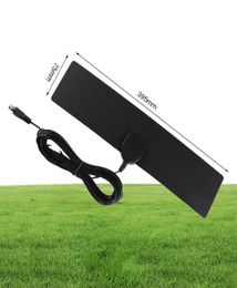 HDTV Digital Indoor Antenna Ultra Thin TV Antenna Full 1080 4K HDTV LAN1051 25 Miles Range Digital Signal Reception8994563