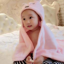 Blankets Comfortable Baby Bathrobe Cute Animal Cartoon Babies Blanket Kids Hooded Toddler Bath Towel DR0118