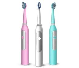 Rotating Electric Toothbrush No Rechargeable With 2 Brush Heads Battery Toothbrush Teeth Brush Oral Hygiene Tooth Brush8268014