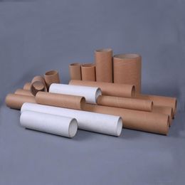High quality yarn tube paper, pagoda tube horizontal tube, suitable for the production of core and pipe, badminton tube, book scroll, good compression resistance,