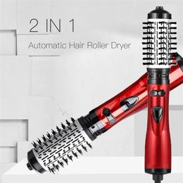 Dryers Auto Rotating Hair Dryer Brush Hair Curling Iron Curler Curls Hair Waves Women Styler Fast Heating Electric Hot Air Brush