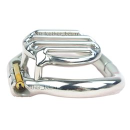 Super Small Stainless Steel Male Chastity Devices Metal Ball Cage Sex Toy for Men with Stealth Locks