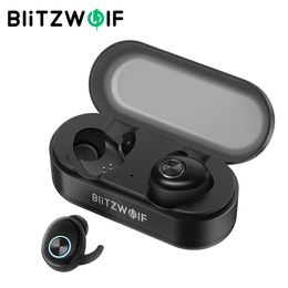 Earphones Blitzwolf BWFYE7 True TWS Wireless bluetooth 5.0 Earbuds Sports HiFi Stereo Music Earphone Mini Portable Headphone with Mic