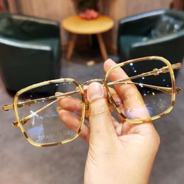 Designer Ch Cross Glasses Frame Chromes Brand Sunglasses New Retro Eyeglass Ultra Light Titanium for Men Heart Luxury High Quality Frames Free Shipping 2024 Ohld