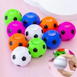 Party Favor 5pcs Colourful Fingertip Soccer Rotating Ball Toys Birthday Favors For Guest Baby Shower Treat Boy Girl Goodie Fillers