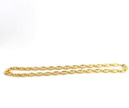 Men039s Solid 14 K Yellow Fine Gold GF Sun Character Necklace Rings LINK Chain 24quot 10mm Birthday Valentine Gift valuable2919663