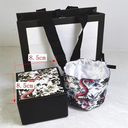 Fashionable Black white Jewellery Box Accessories Suitable for Necklace Bracelet Ring Earrings The box is not sold separately193F