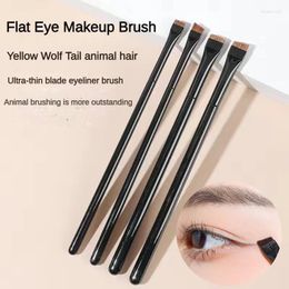 Makeup Brushes Flat Eyes Professional Angled Eyebrow Eyeliner Contour Brush Concealer Eyeshadow 1Pcs Make Up Cosmetics Tools