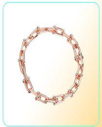 Charm Bracelets Ushaped Slim Design Chain Fine Jewelry For Women Golden Bracelet Pseiras Famous Drop Delivery 2022 18Fgk5709543