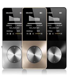 Metal MP3 MP4 Player 8gb 16GB Video Sport MP4 Flash HIFI Slim MP4 Video Player Radio Recorder Walkman With Speaker23664355777