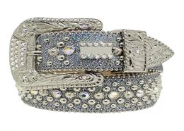 Fashion Belts for Women Designer MensSimon rhinestone belt with bling rhinestones as gift9702398