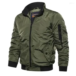 Men's Jackets Stylish Stand Collar Jacket For Men Perfect Casual Wear In Spring And Autumn