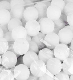 DSstyles 144 Pcs 38mm White Beer Pong Balls Balls Ping Pong Balls Washable Drinking White Practice Table Tennis Ball2133154