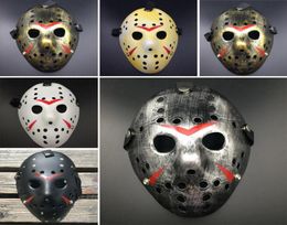 Horror Cosplay Costume Friday the 13th Part 7 Jason Voorhees 1 Piece Costume Latex Hockey Mask Vorhees8875361