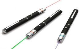 5mW 532nm Green Laser Pointer Pen SOS Mounting Night Hunting Teaching Lights 405nm Blue 650nm Red2513846