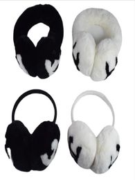 Earmuffs For boys and girls Winter warm cute fur plush earmuffs for kids fit into adult headbands4979423