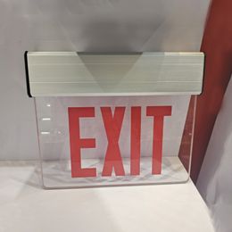 UL Rechargeable Exit Sign Emergency Light 120-277v Battery Backup Emergency Light