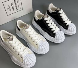 Canvas Dissolved Shoes Couples' and Women's Shell Head Thick Sole Small White Shoes Casual Sports