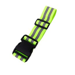 Belts High Visibility Reflective Safety Security Belt For Night Running Walking Biking297S