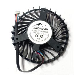 Whole fan SNOWFAN YY8015H05B equilateral hole spacing 45MM 072A DC5V large air volume 4wire cooling fan2725418