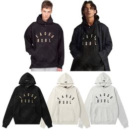 New Hoodie Mens Womens Designer Hundred Hoodies Winter Classic Black White Sweatshirt Clothing Sweatshirt American Street Couple