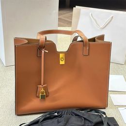 tote designer bag large tote bag women bags totes bags handbag Ladies Fashion Classic solid Colour handbags with Lock