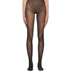 Letter GLCF Sexy Mesh Long Desinger Stockings Home Textile Women Delicate Womens Tights Net Stocking Ladies Wedding Party Panty2989585